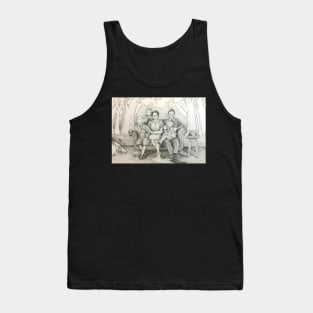 Deer Family Tank Top